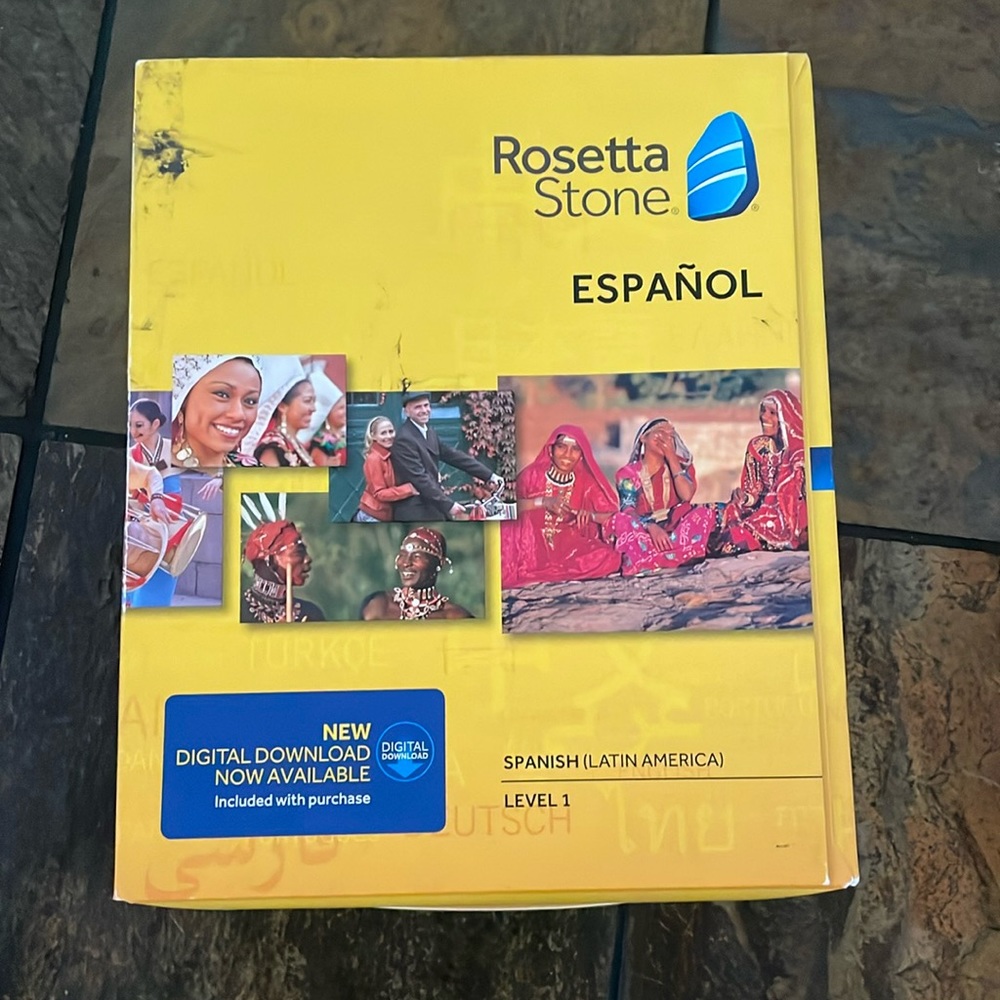 LEARN SPANISH!! Rosetta Stone Level 1 Spanish - never opened-